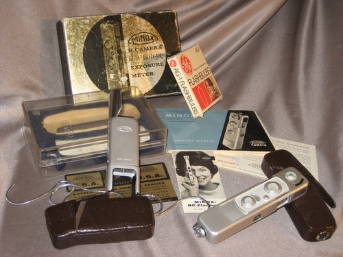Minox camera flash in - b, flash,
